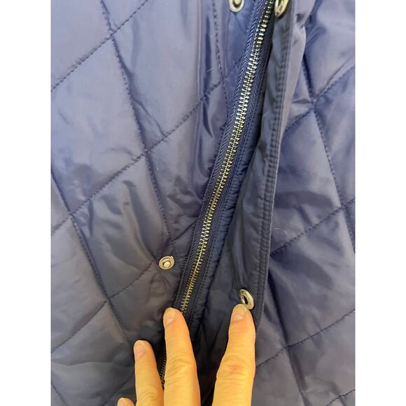 Roundtree & Yorke Men’s XLT Blue Quilted Vest Zip Front Lightweight Outerwear - Picture 7 of 7